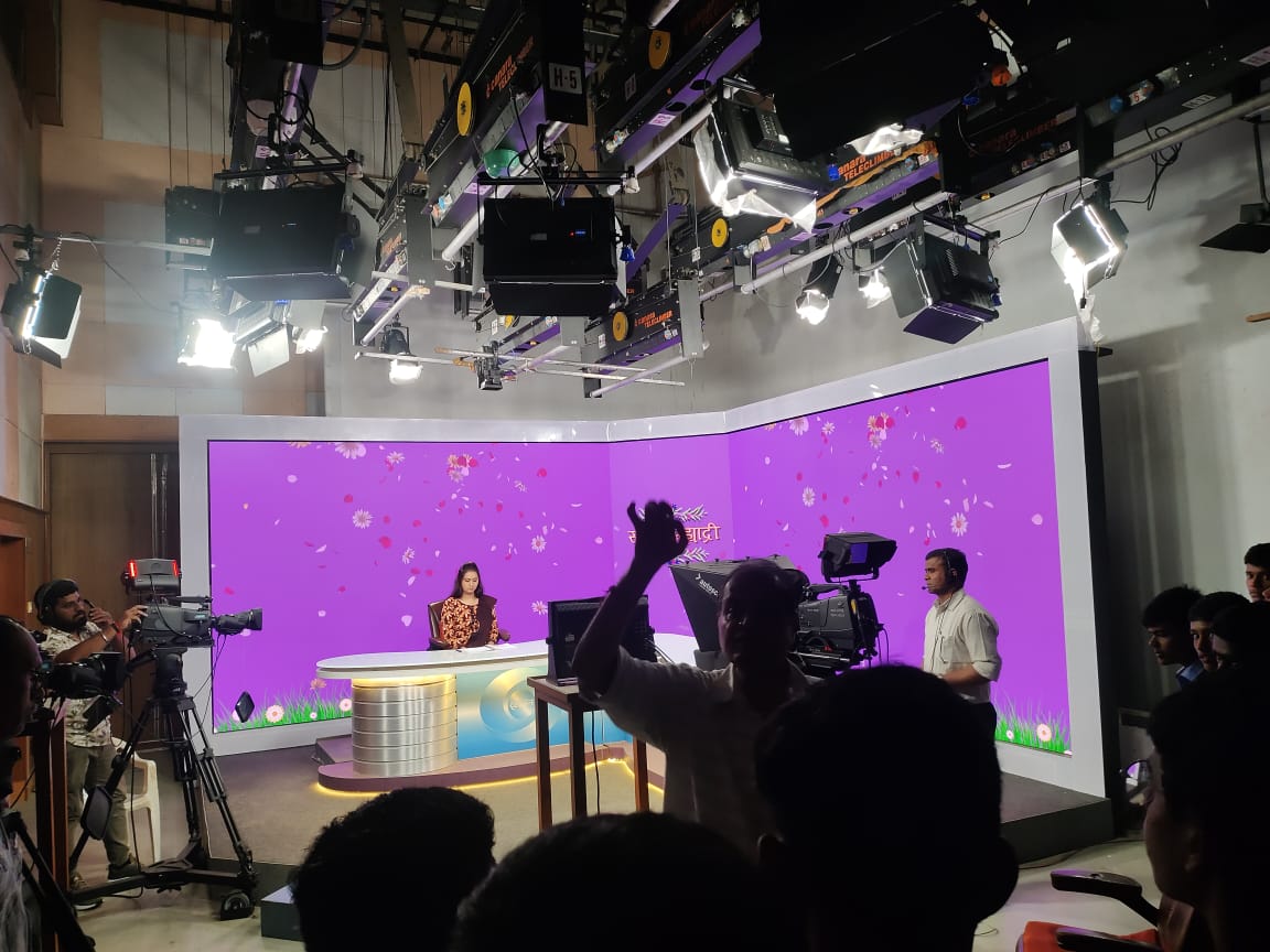 Visit to Doordarshan